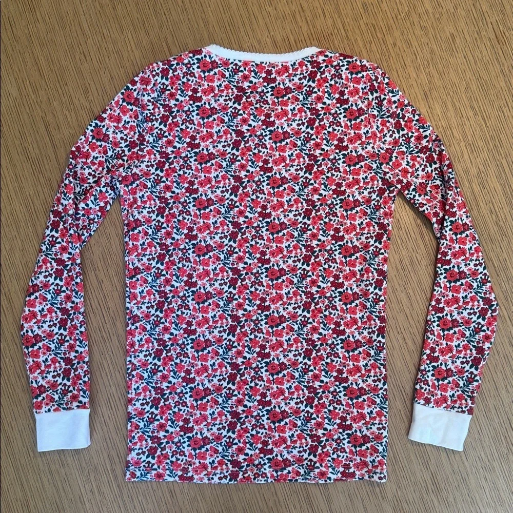 Petite Plume - Children’s snug fit pajama set in Fleurs des Bois
